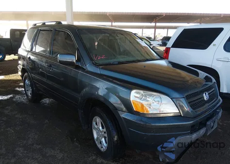 2003 Honda Pilot Ex z USA, uszkodzony, nr VIN 2HKYF18443H537783
